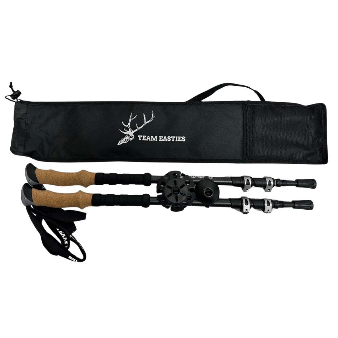 SHOK Carbon/Aluminum Hybrid Trekking Poles - TeamEasties
