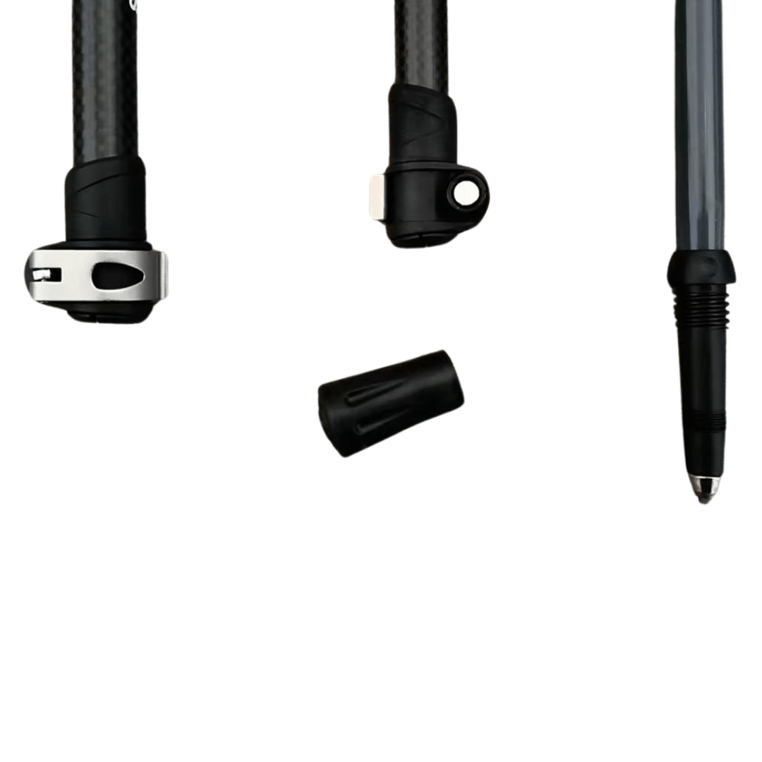 SHOK Carbon/Aluminum Hybrid Trekking Poles - TeamEasties