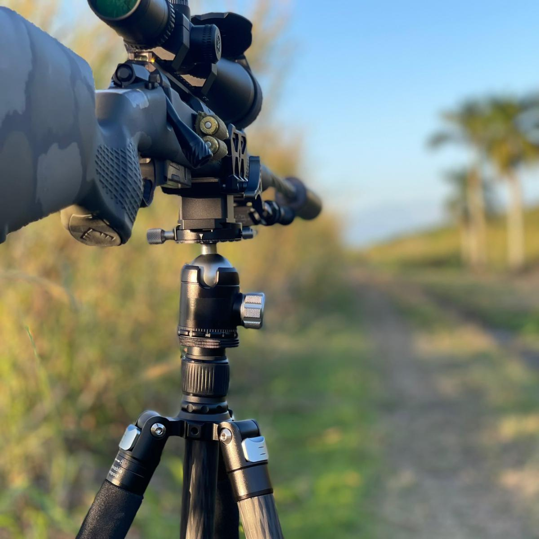 Ballhead Tripod Attachment with Arcalock Clamp for Precision Shooting