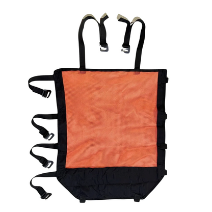 The Game Shaper a Durable Orange Gamebag Shaping Tool with Adjustable Straps | Hunting Gear Essential