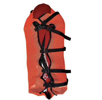 The Game Shaper a Durable Orange Gamebag Shaping Tool with Adjustable Straps | Hunting Gear Essential