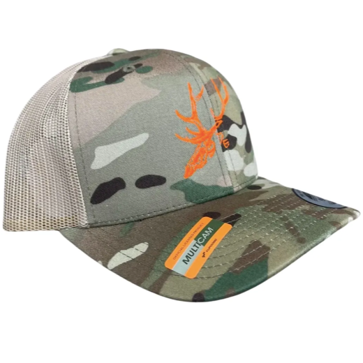 Multicam Trucker Hat | Stylish & Durable Tactical Cap for Outdoor Adventures