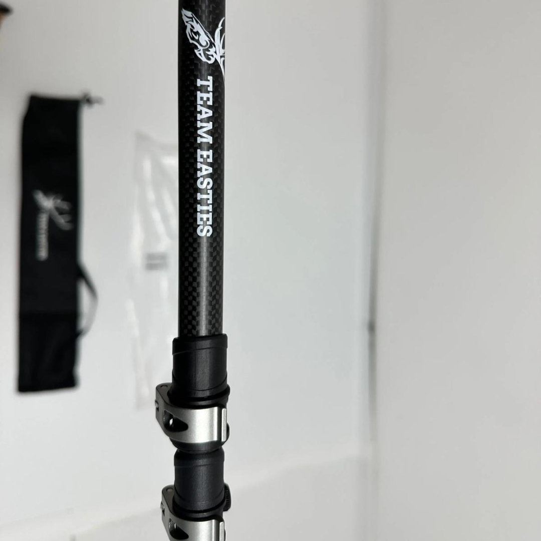 The SHOK Carbon/Aluminum Hybrid Trekking Poles for Stability and Durability