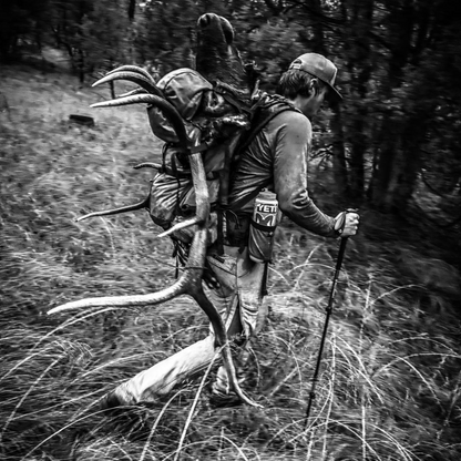 The SHOK Carbon/Aluminum Hybrid Trekking Poles for Stability and Durability