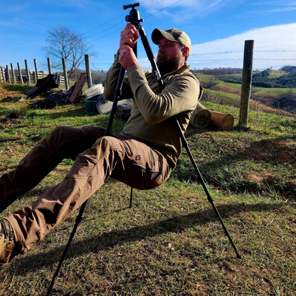 Lightweight Hybrid Tripod for Hunting, Shooting, and Photography