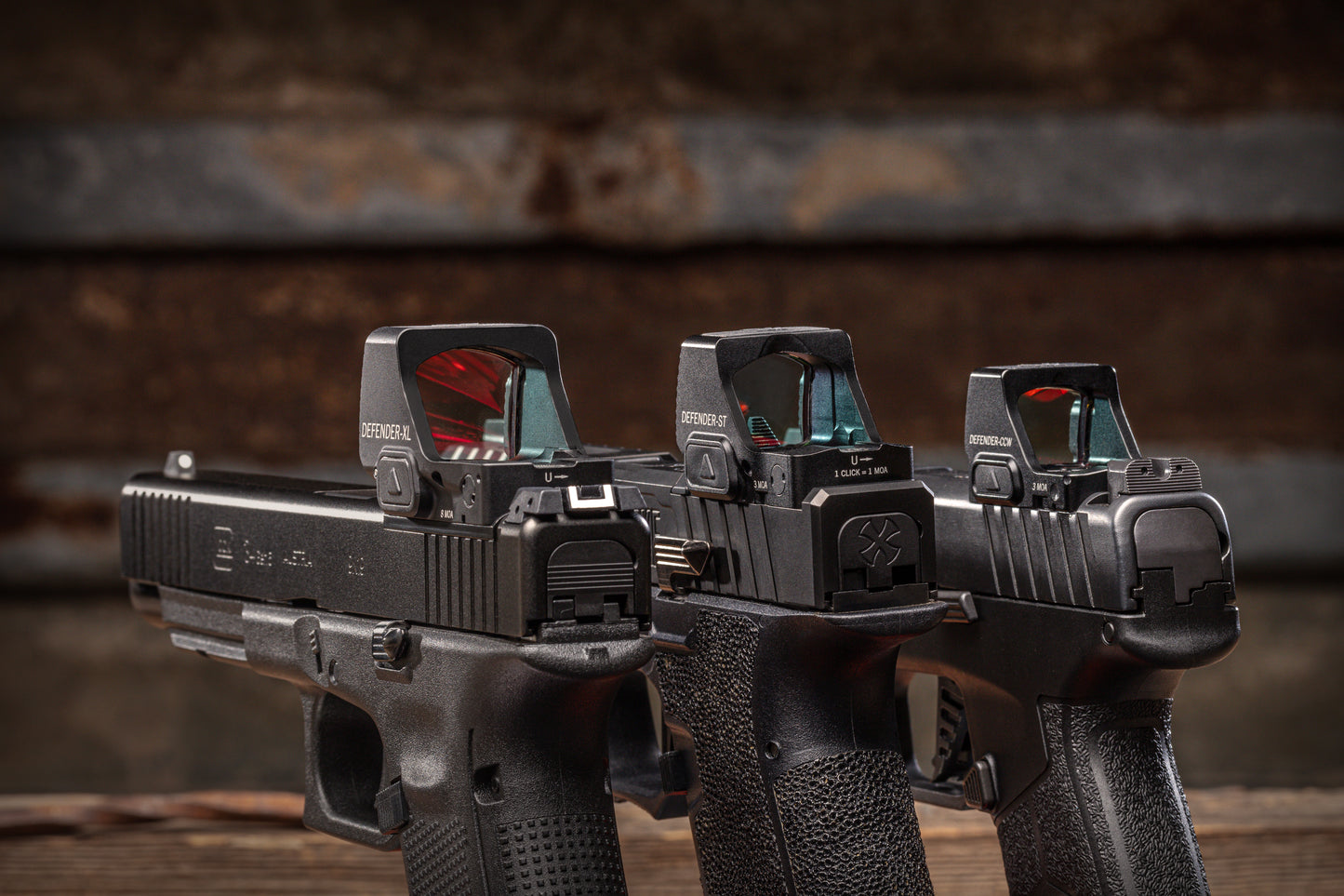 Vortex® Defender-ST™ Enclosed Solar Micro Red Dot